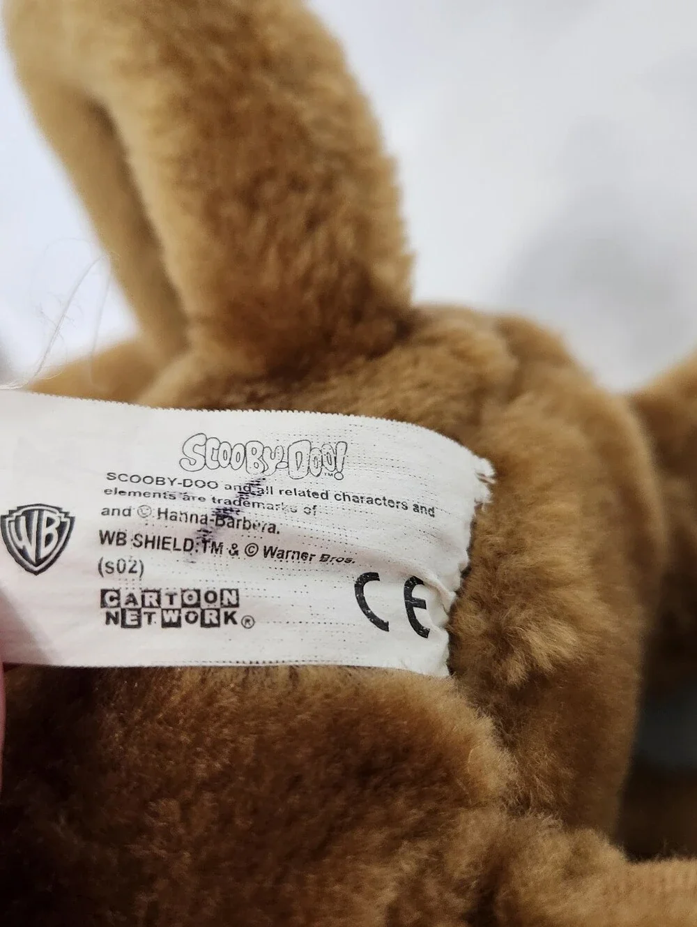 Vintage Cartoon Network Warner Bros Scooby-Doo Wizard Plush